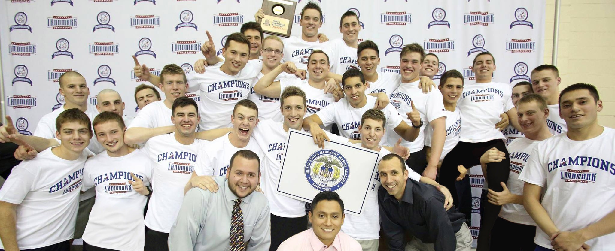 Men’s Swimming & Diving Captures EighthStraight Landmark Title U.S